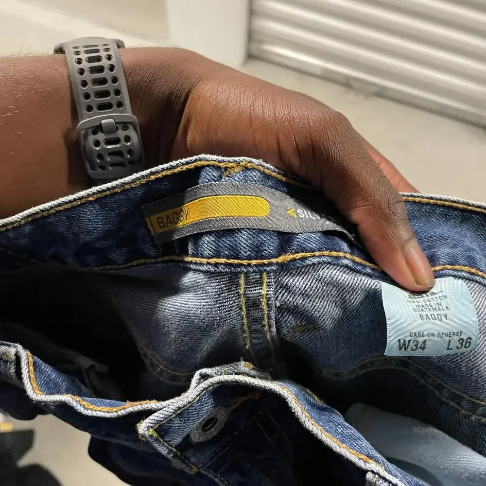 y2k baggy Levi’s silvertab jeans 34x36